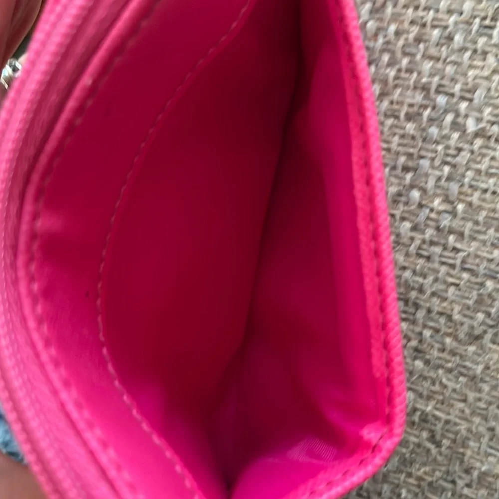 NWT - Victoria's Secret Keychain Coin Pouch & Card Holder in Hot Pink